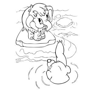 DataLife Engine > Версия для печати > Мамонтенок на льдине рисунок детский