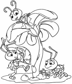 Раскраска Жизнь Жуков