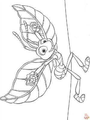 Раскраски Жизнь жука