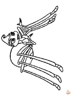 Раскраски Жизнь жука