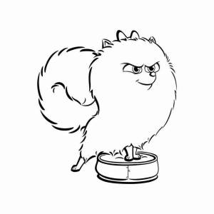 Раскраски жизнь домашних животных