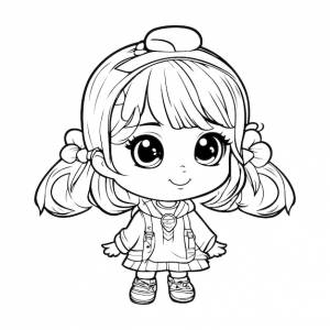 Милая маленькая девочка