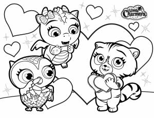 Требл, Флэр и Сэвен раскраска