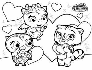 Раскраска Литтл Чармерс