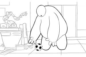 Раскраски Город героев