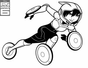 Раскраска Город Героев