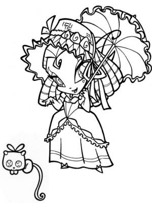 Раскраски Пикси