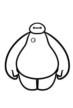 Раскраска Город героев