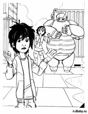 Город героев раскраска