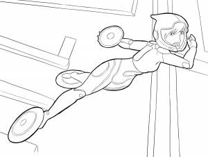 Раскраска город героев