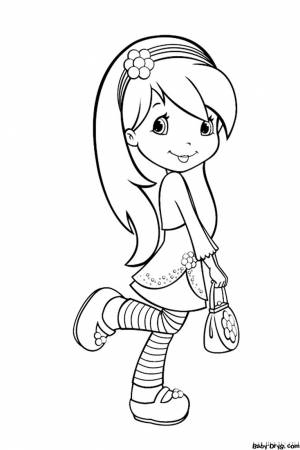 Раскраска Принцесса Лебедь