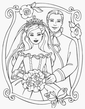 Раскраски Барби