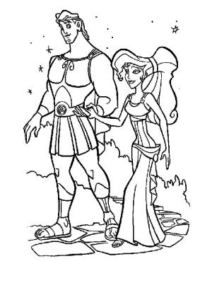 Раскраски Геркулес  и  онлайн