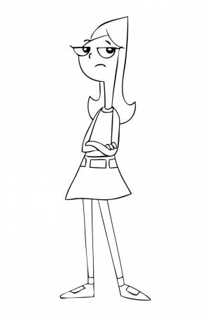 Раскраски Финес и Ферб