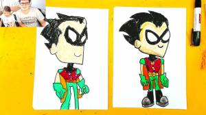 РОБИН из мультика ЮНЫЕ ТИТАНЫ