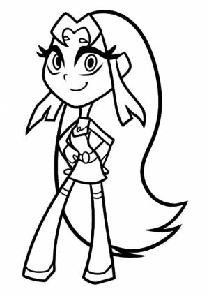 Раскраски с героями мультфильма Юные Титаны  и