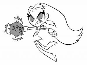 Раскраски Юные титаны вперед