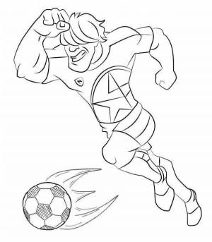 Раскраски Супер страйкеры