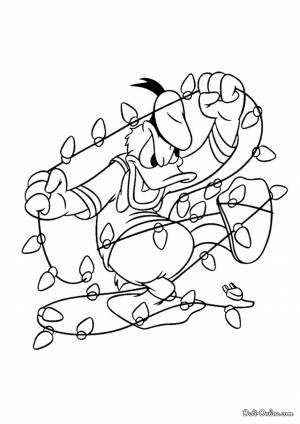 Раскраска Новый год