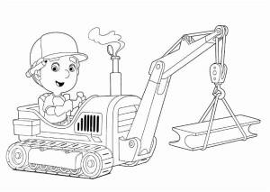 Раскраска Умелец Мэнни