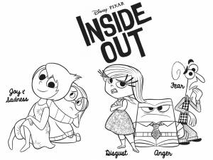 Раскраски Головоломка Inside Out