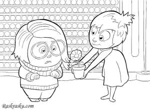 Раскраски головоломка