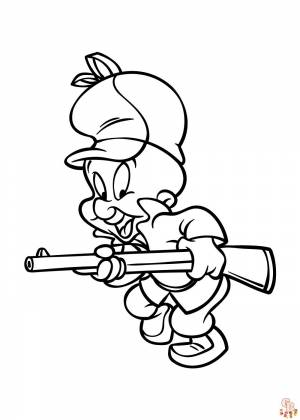 Бесплатные раскраски Looney Tunes