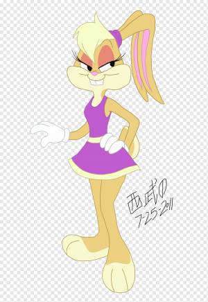 Lola Bunny Bugs Bunny Тасманский дьявол Daffy Duck Looney Tunes, Лола Банни, млекопитающее, рука, позвоночное животное png