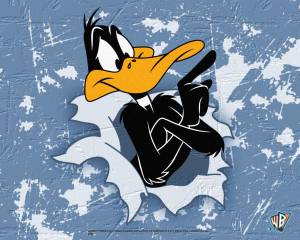 daffy-duck-bursting-through
