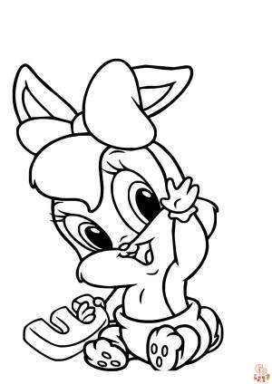 Бесплатные раскраски Looney Tunes
