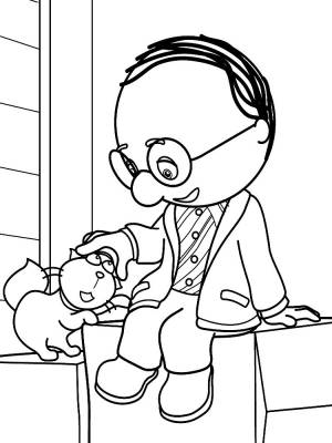 Умелец мэнни раскраска