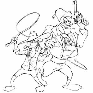 Мультфильм Черный плащ