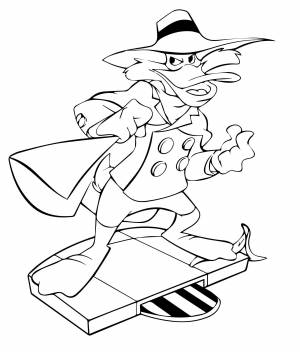 Супергерой Черный плащ