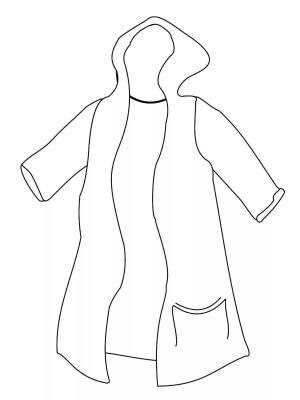 Раскраски Плащ