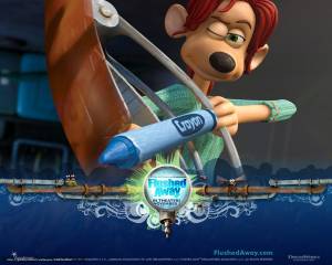 Скачать обои Смывайся, Flushed Away, фильм, кино  для рабочего стола в разрешении 1280x1024