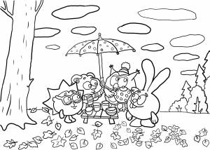 Раскраски Ежик, Лучшие раскраски в формате