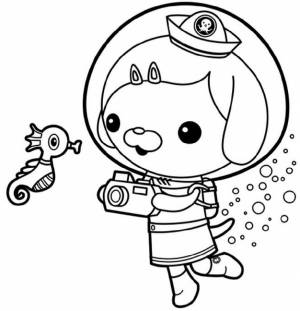 Октонавты раскраска