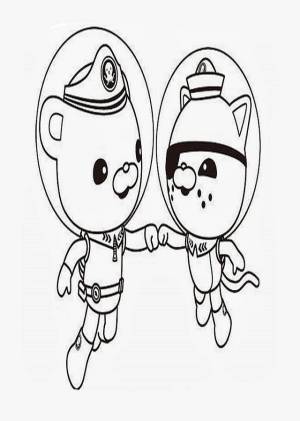 Pin en Dibujos para colorear Los Octonautas