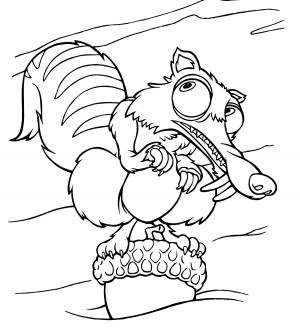 Белка из Ледникового периода