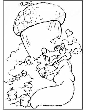 Раскраска Ледниковый Перод