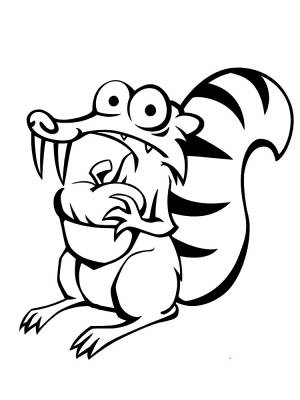 раскраски на тему ледниковый период