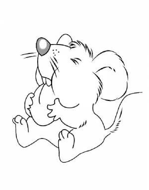 Раскраски Раскраска Мышка мышка, Download print coloring page