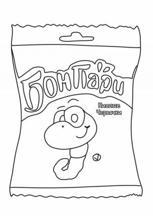Утка лафан раскраска