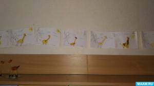 Конспект занятия по рисованию фломастерами «Животные жарких стран