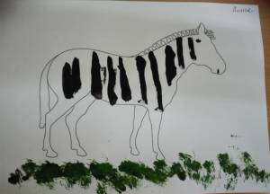 Рисование во второй младшей группе на тему домашние и дикие животные