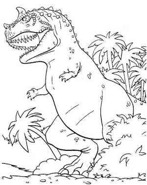 Big T Rex Coloring Pages