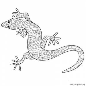 Трафареты ящерица из холодного сердца