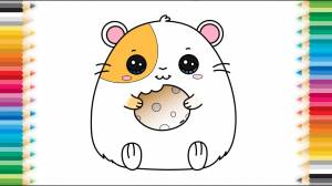 Как нарисовать МИЛОГО ХОМЯЧКА