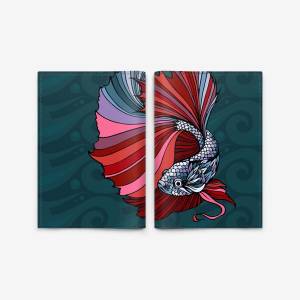 Обложка для паспорта «Рыбка Петушок