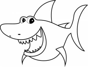 Раскраска Рыбка